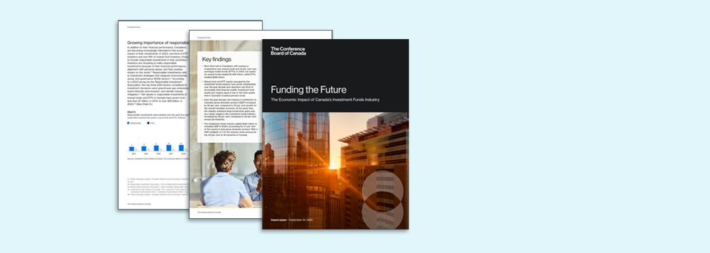 Funding the Future: The Economic Impact of Canada’s Investment Funds Industry